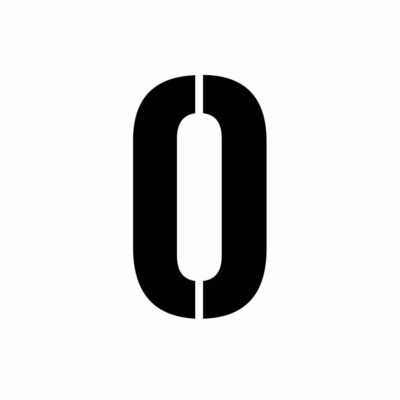 Letter O Stencil