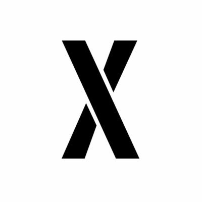 Letter X Stencil
