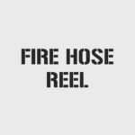 Fire Hose Reel Stencil